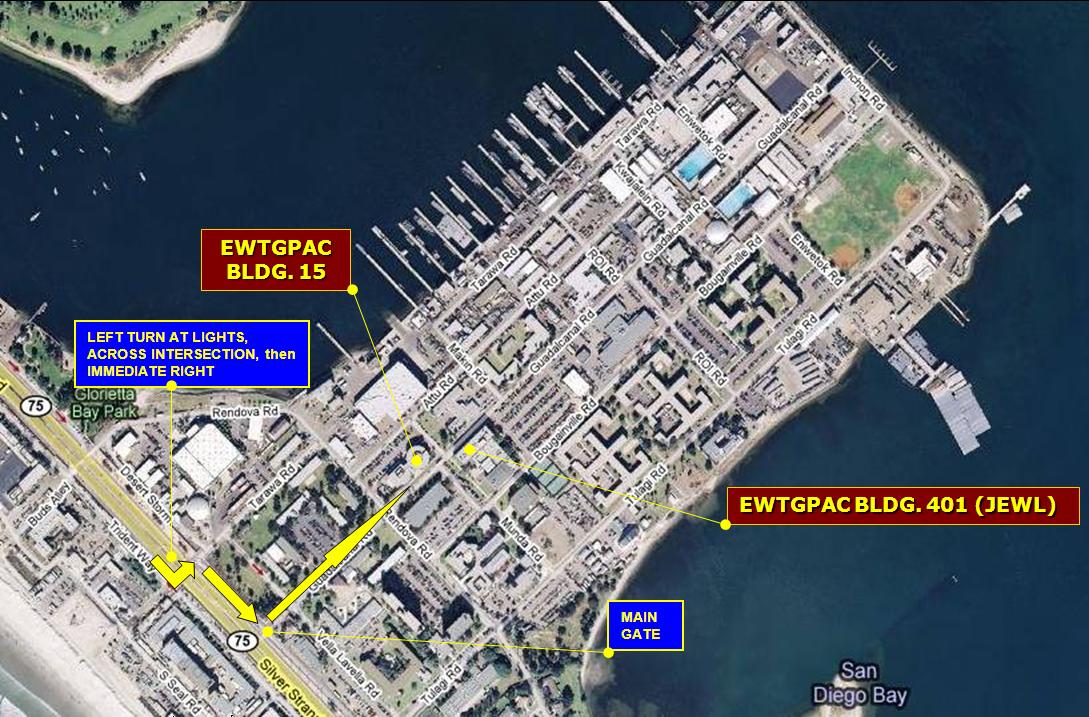 Naval Amphibious Base Coronado Map