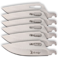 Elk Ridge TREK Linerlock Replacement Blades 6 Pack ERTKFDR002B6