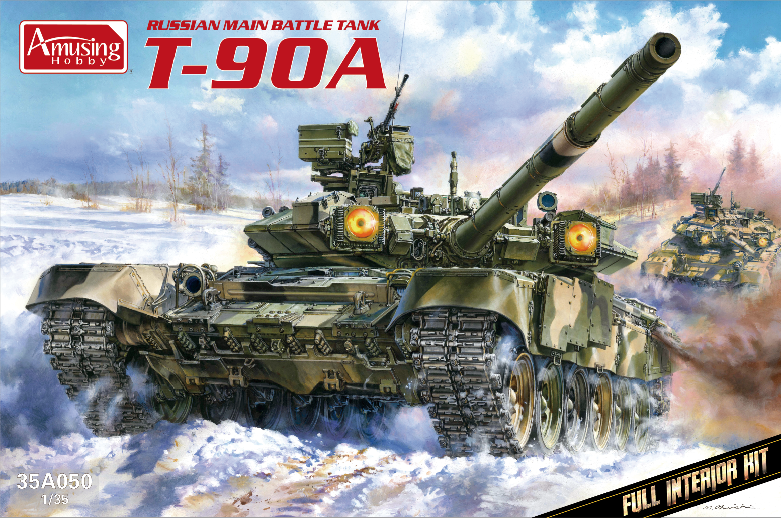 AH35A050 Amusing Hobby 1/35 T-90A