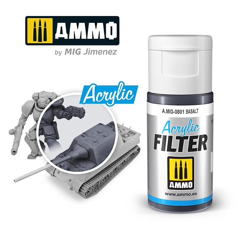 MIG801 Ammo ACRYLIC FILTER Basalt