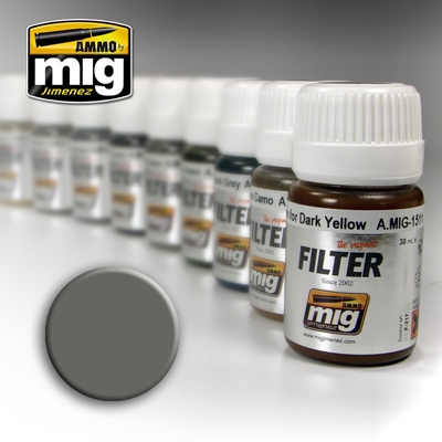 MIG1501 Ammo GREY FOR WHITE FILTER