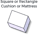 Select a Custom Square or Rectangle Packing Foam