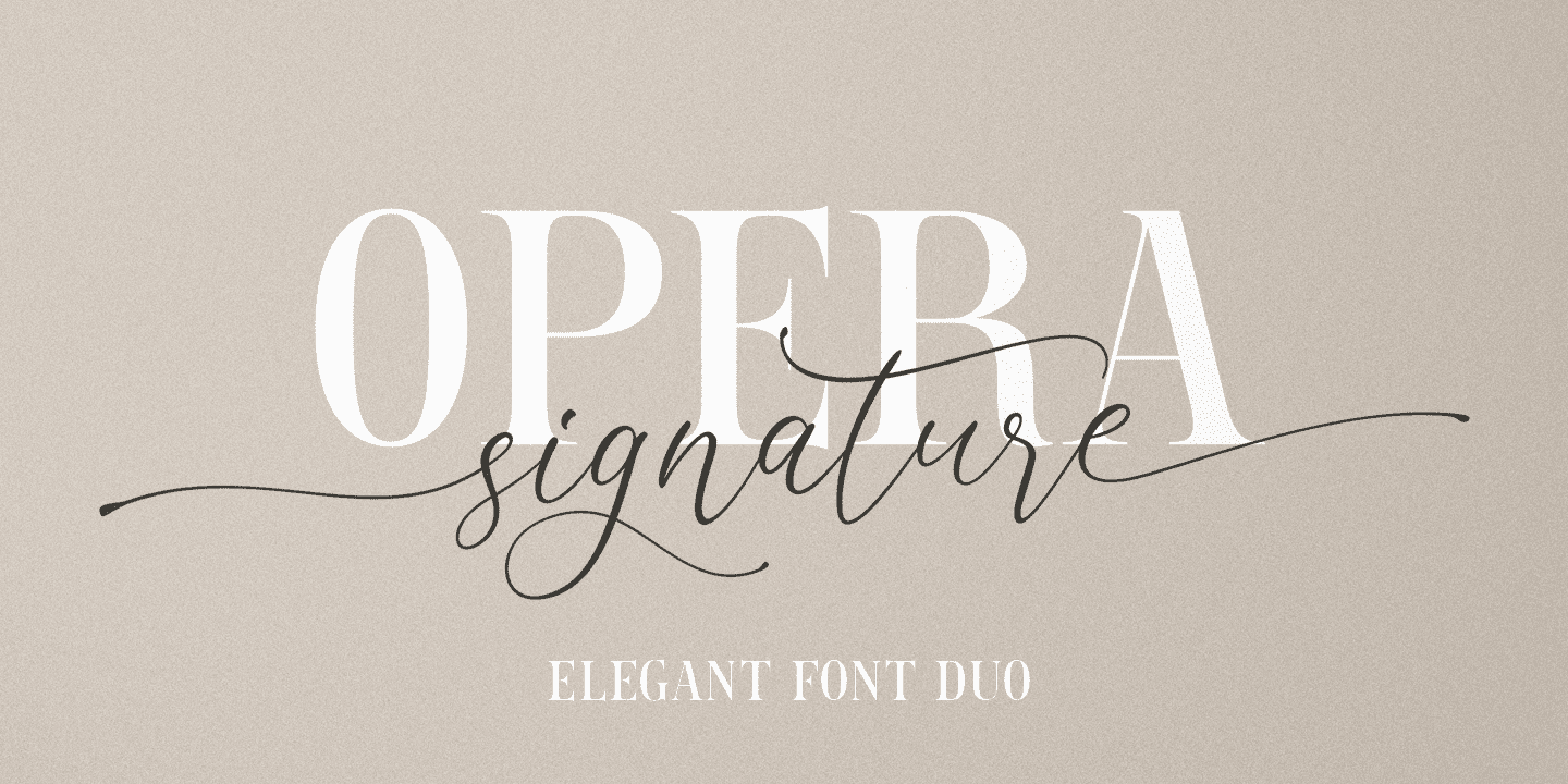 Opera Signature