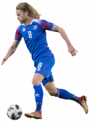 Birkir Bjarnason football render