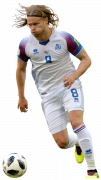 Birkir Bjarnason football render