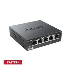 D-Link DES‑105 5‑Port Fast Ethernet Switch