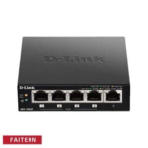 D-Link DGS-1005P 5-Port Gigabit Switch with 4 PoE Ports