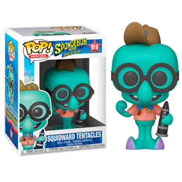 FUNKO POP SPONGE BOB SQUIDWARD IN CAMPING GEAR