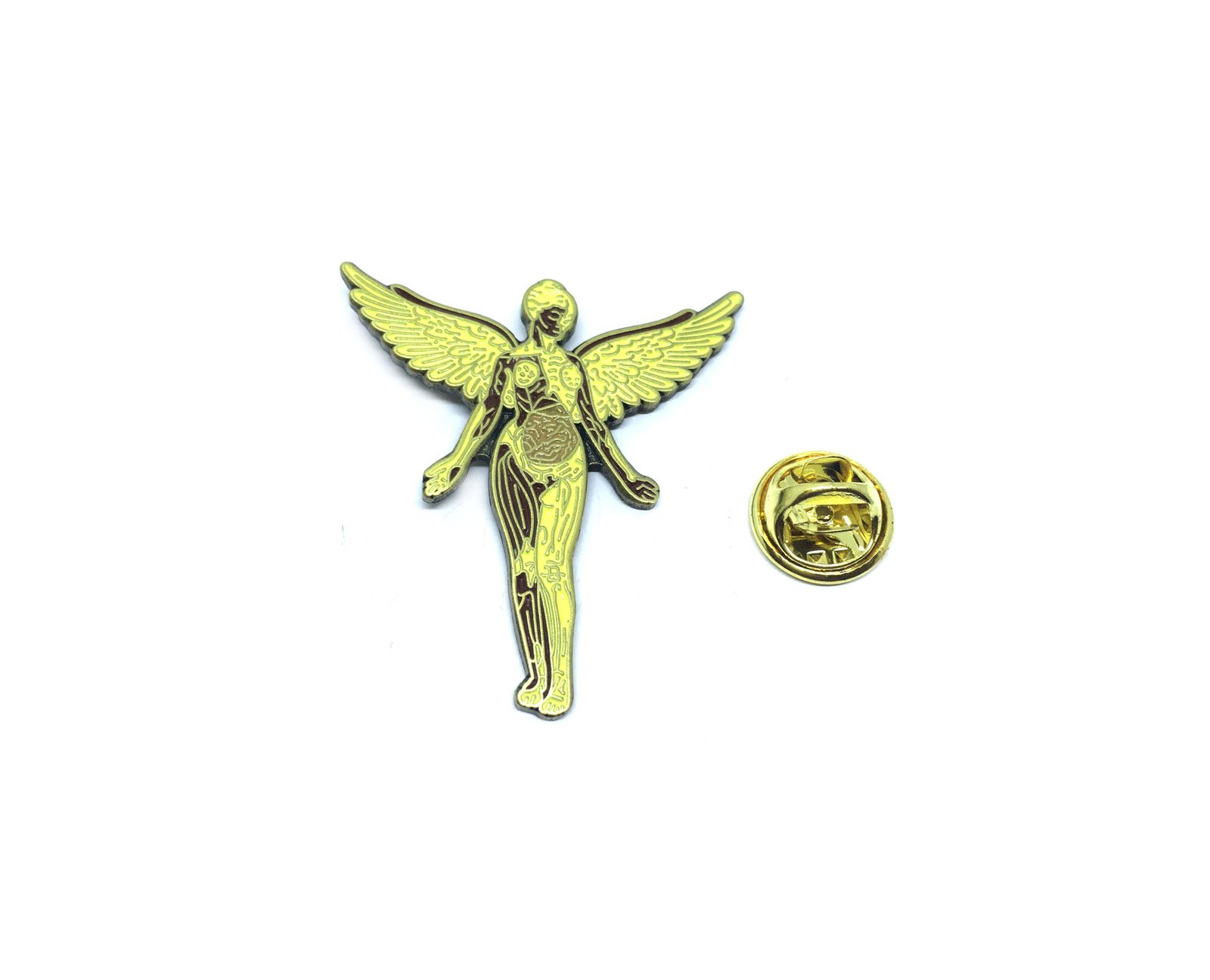 Guardian Angel Brooch Pin