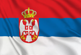 Flag Serbia State