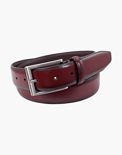 Carmine Genuine Leather Belt