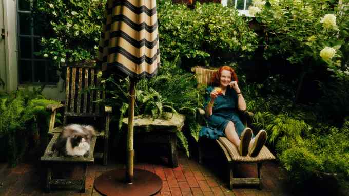 Grace Coddington at home in the Hamptons