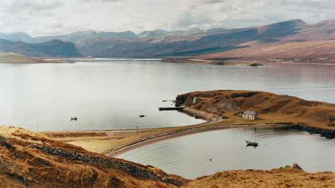 The Ard Neakie peninsula on Loch Eriboll, on the north coast of Scotland