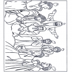 Bible coloring pages - Pentecost 1