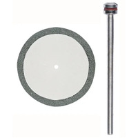 Proxxon Diamond coated cutting disc. 38x0.6mm, with arbor