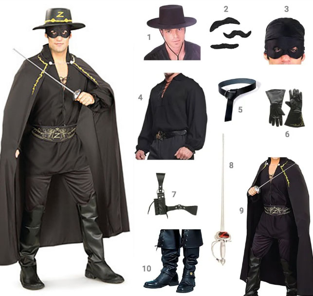 Zorro Sword For Costume