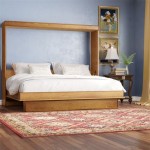 Solid Wood Murphy Bed Queen