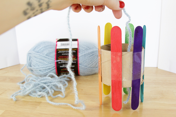 How-to: DIY a Knitting Loom & Knit With It | Hands Occupied