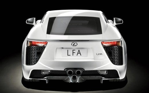 2011 Lexus LFA Rear