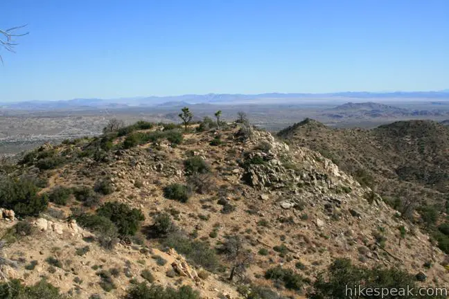 This 5.5-mile hike summits a peak with impressive views over the west side of Joshua Tree National Park.