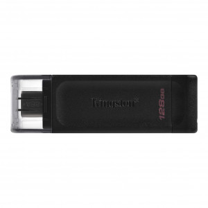 Kingston DataTraveler 70 USB Type-C™ Flash Drive 128GB Black