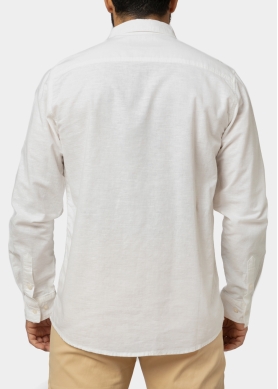 Linen - Cotton White Shirt 