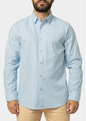 Linen - Cotton Light Blue Shirt 