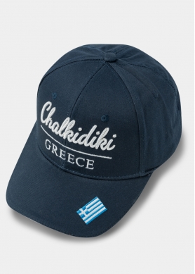 Chalkidiki Navy Blue w/ Greek Flag