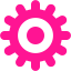 deep pink settings 21 icon