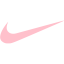 pink nike icon