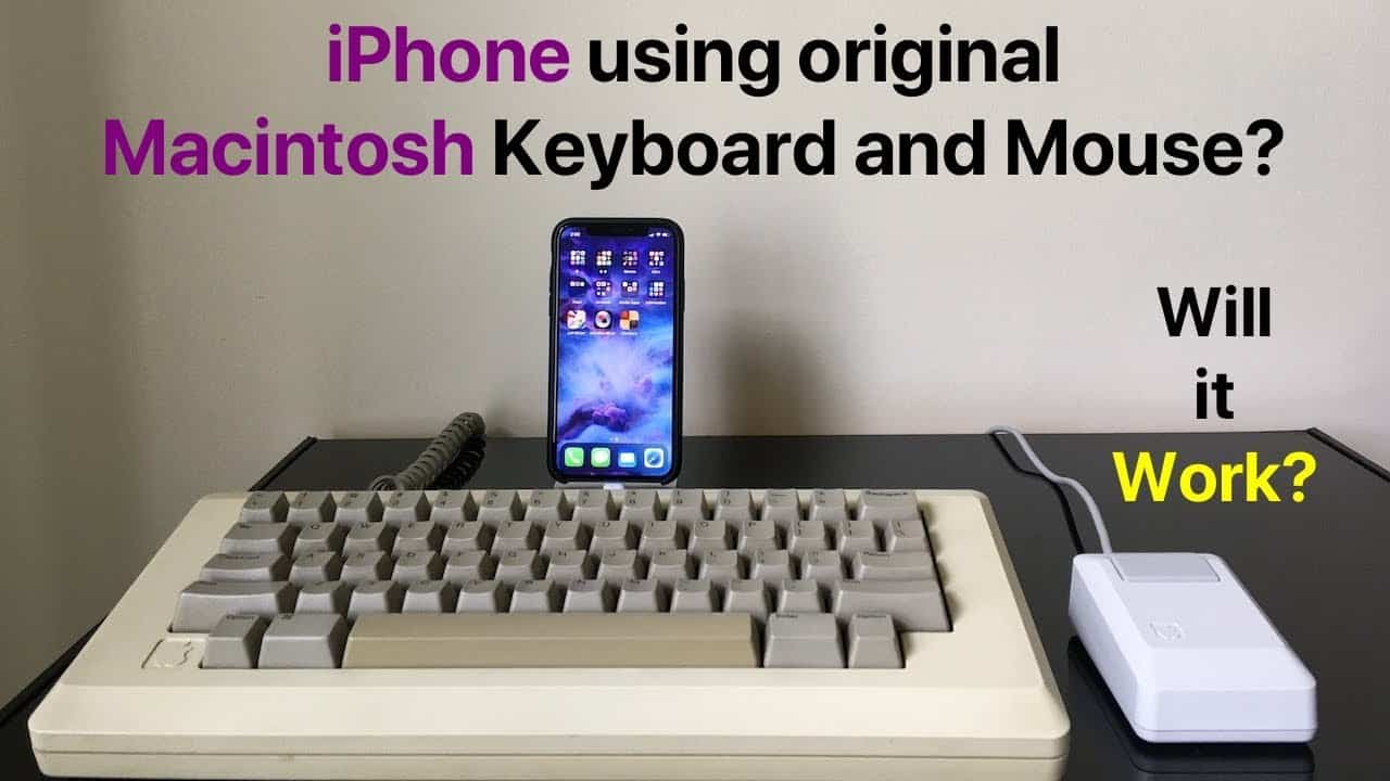 iOS 13 Mouse and Keyboard