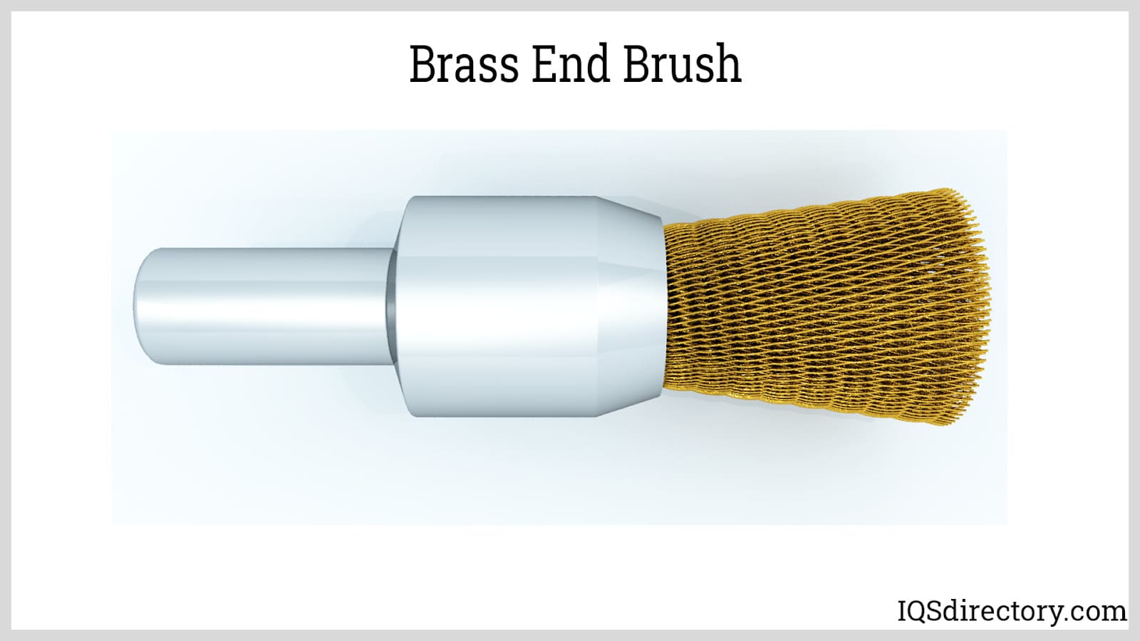 Brass End Brush