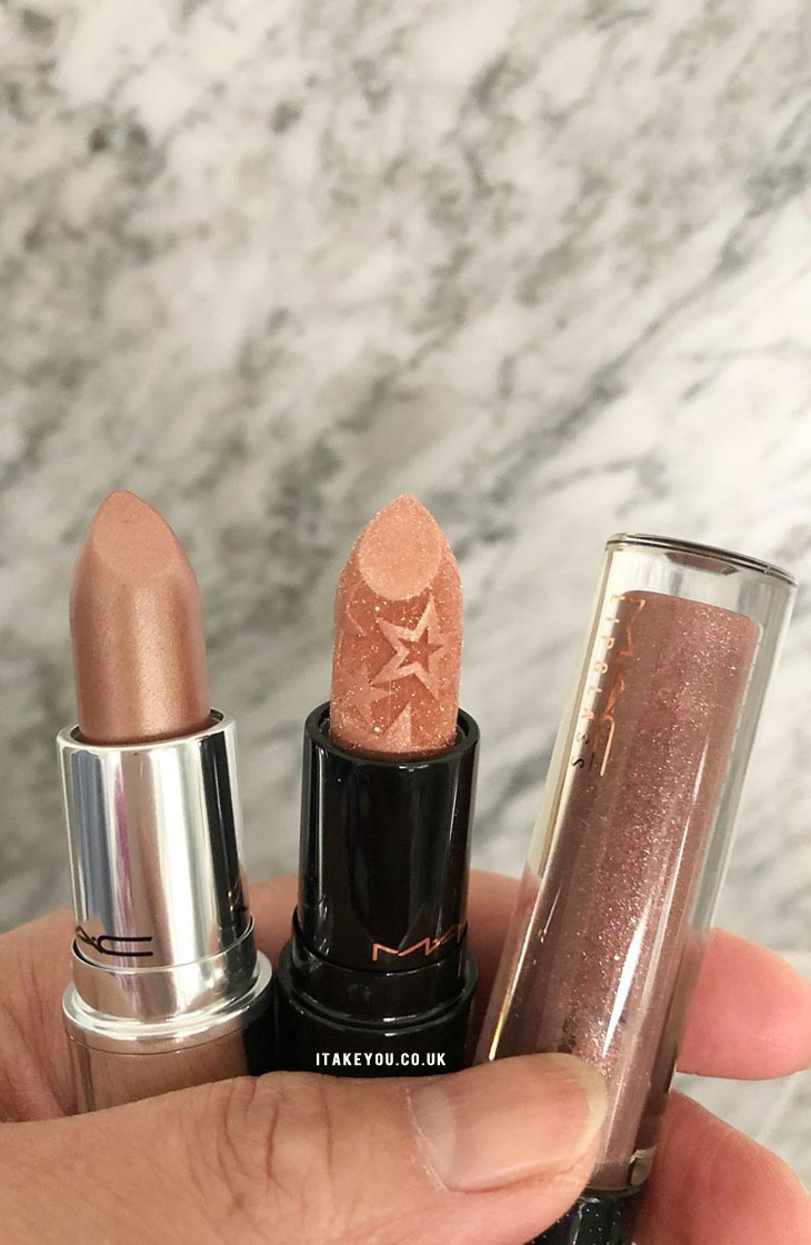 At leisure & Gold Star! Lipsticks vs Counting Stars Lipglass