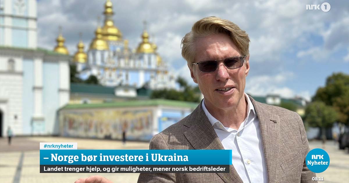 Itera Arne Mjøs Norge bør investere i Ukraina