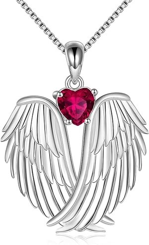 July Angel Necklace