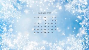 January 2025 Wallpaper