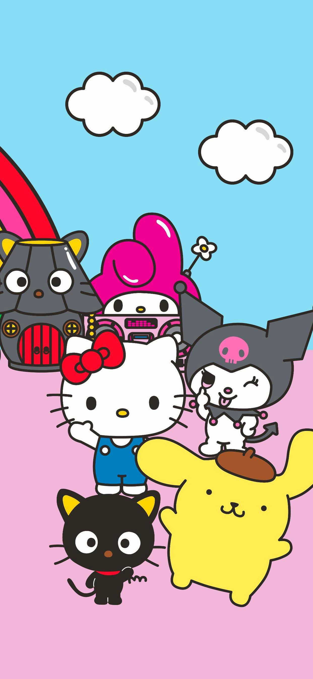 Hello Kitty And Friends Wallpaper - iXpap