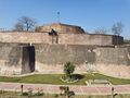 From outside and within Gobindgarh Fort ( huge in size and with the walls built of Nirankari bricks typical of the Sikh Empire period ). The fort was also where Ranjit's French and European officers such as Court, Ventura, Allard, Avitabile etc trained his soldiery in modern artillery. However, this was post 1822 by which time Ranjit had already made all his conquests ( without the assistance of any Europeans ).