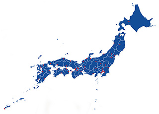 Map of Japan