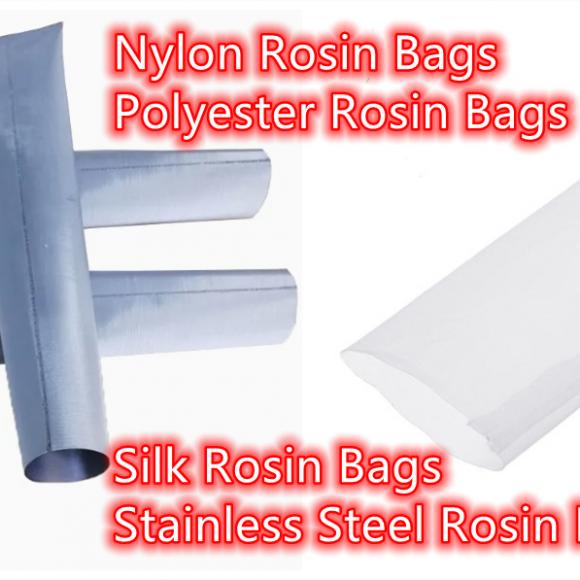 The Difference of Nylon Rosin Bags ,Polyester Rosin Bags ,Silk Rosin Bags And Stainless Steel Rosin Bag