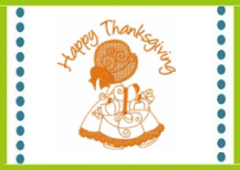 200SUNBONNET-THANKSGIVING