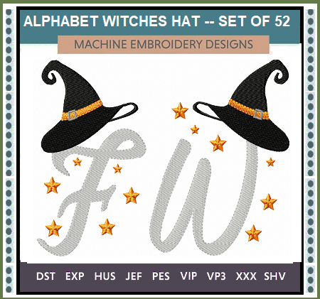 400Alphabet-WitchHat