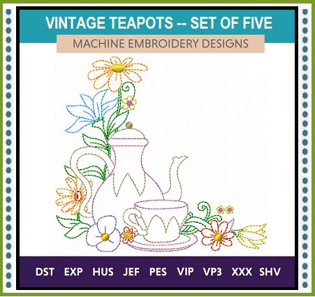 400VintageTeapots