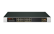 Gigabit 18-port L2+ managed industrial PoE switch