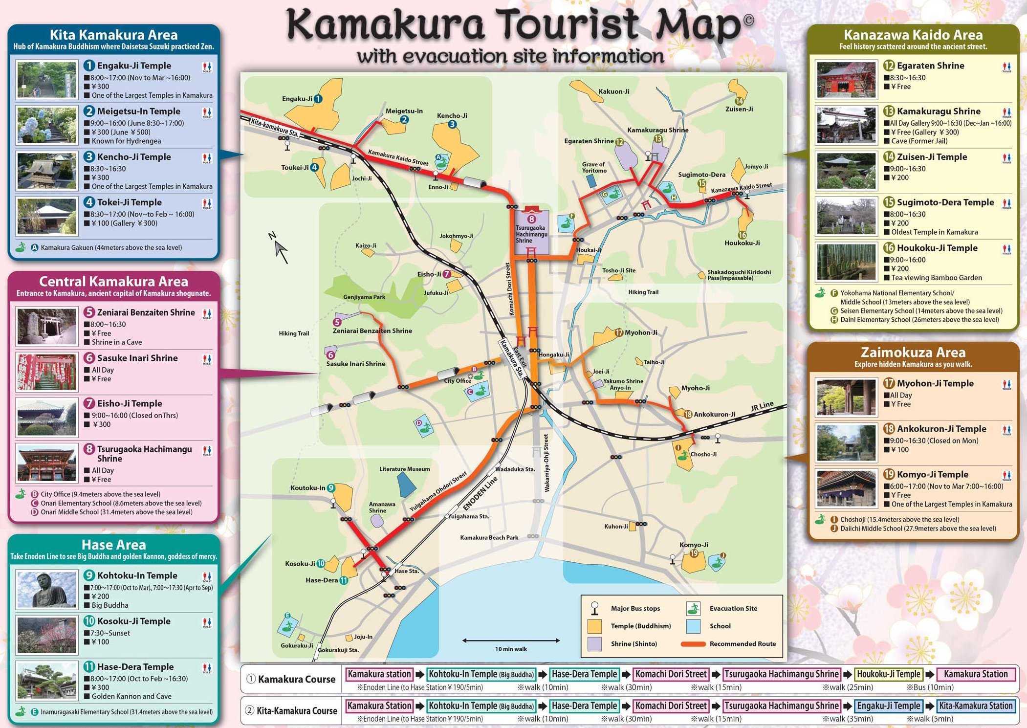 Large Kamakura Maps for Free Download and Print | High-Resolution and ...