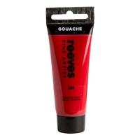 Reeves Gouache Paint 22Ml Crimson Red