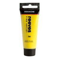 Reeves Gouache Paint 22Ml Lemon Yellow