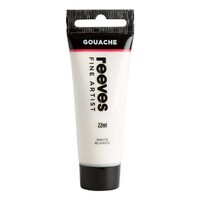 Reeves Gouache Paint 22Ml White