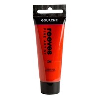 Reeves Gouache Paint 22Ml Vermillion