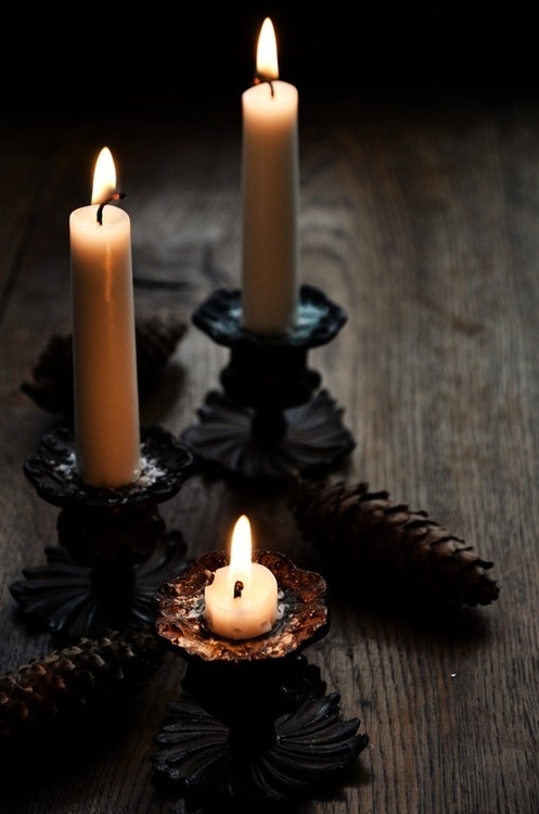 Three candles